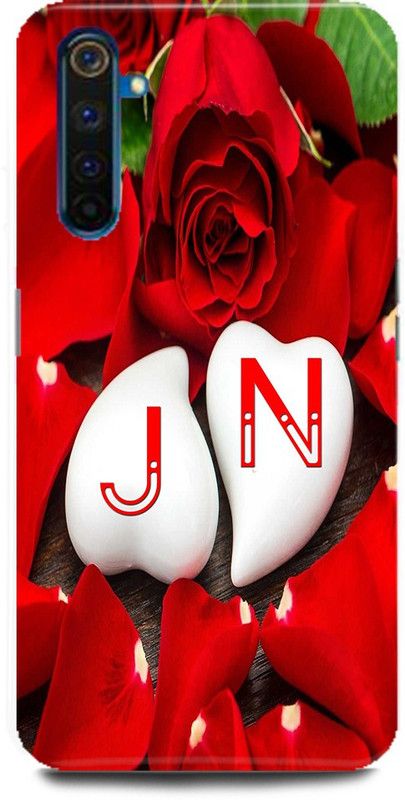 MP ARIES MOBILE COVER Back Cover for Realme 6/RMX2001,J Loves N Name,J Name, N Letter, Alphabet,J Love N NAME  (Multicolor, Hard Case, Pack of: 1)