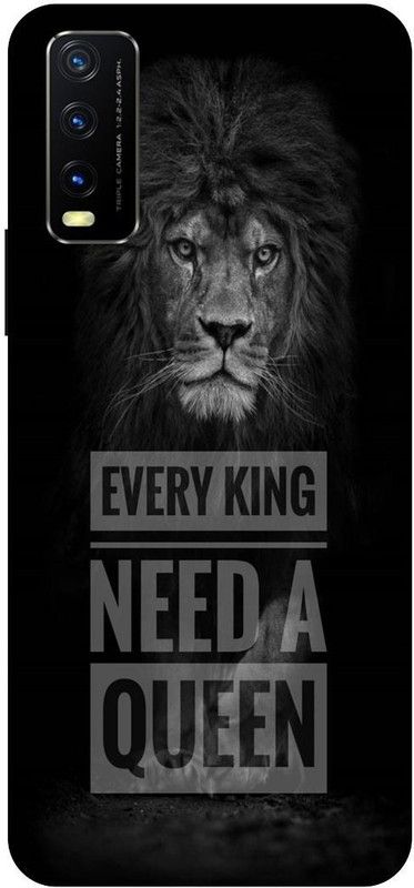 Bluvver Back Cover for Vivo Y12s, V2033, Printed Attitud Image Back Cover  (Multicolor, Hard Case, Pack of: 1)