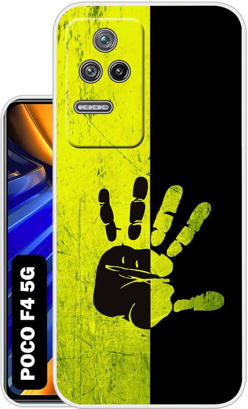 Flipkart SmartBuy Back Cover for POCO F4 5G  (Black, Green, Silicon, Pack of: 1)
