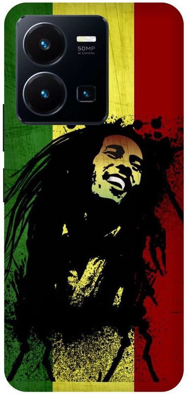 FRONK Back Cover for vivo Y22, V2207, BOB, MARLEY, SINGER, MUSIC, JAMAICAN, SINGER  (Multicolor, Hard Case, Pack of: 1)