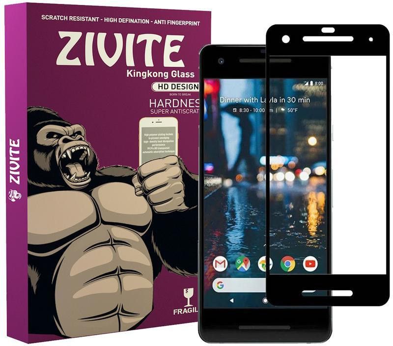 ZIVITE Edge To Edge Tempered Glass for Google Pixel 2  (Pack of 1)