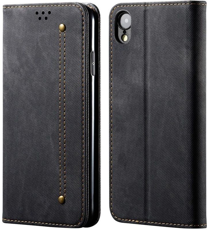 Pirum Wallet Case Cover for Apple iPhone XR (6.1 Inch)  (Black, Magnetic Case, Pack of: 1)