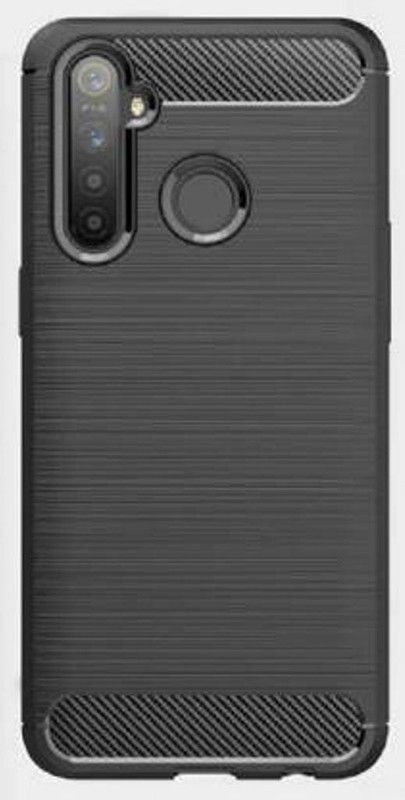 SRT Back Cover for Realme 5s  (Black, Pack of: 1)