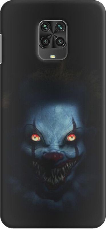 SP KING Back Cover for REDMI NOTE 9PRO  (Black, 3D Case)
