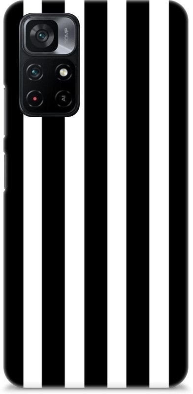 Mast Kalandar Back Cover for POCO M4 Pro 5G  (Black, White)
