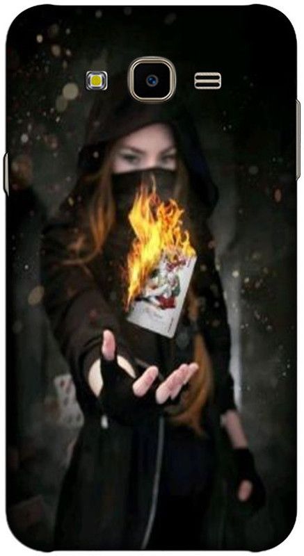 CROKIAN Back Cover for Samsung Galaxy J7 Nxt Attitude Girl Back Cover  (Multicolor, Hard Case, Pack of: 1)