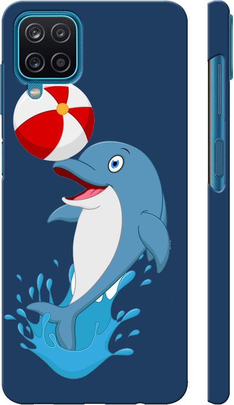 ADITI Designs Back Cover for Samsung Galaxy F12  (Multicolor, Dual Protection, Pack of: 1)
