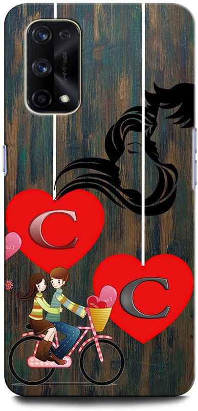 ORBIQE Back Cover for Realme X7 Pro CC, C LOVE C, C LETTER, CC NAME  (Multicolor, Hard Case, Pack of: 1)