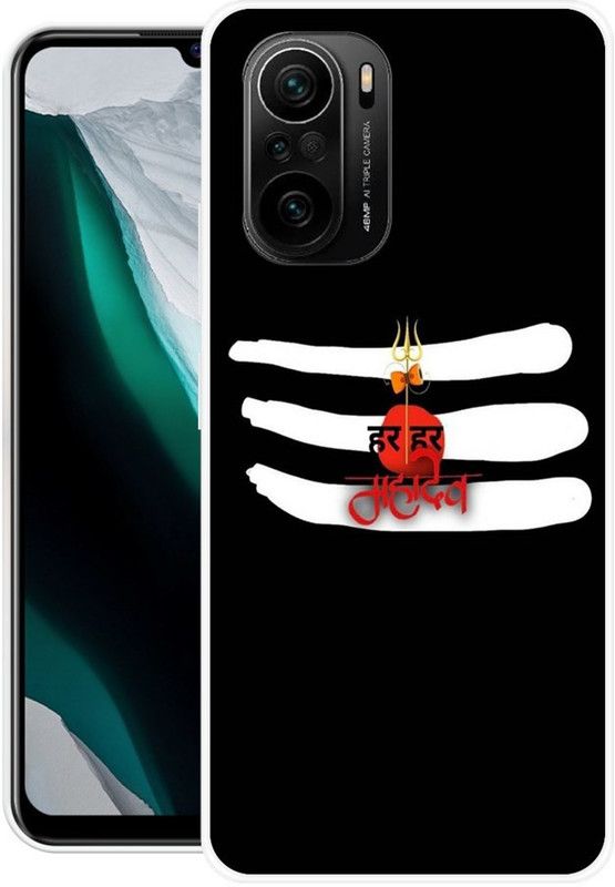NEVYZAP Back Cover for Mi 11x  (Black, White, Grip Case, Silicon, Pack of: 1)