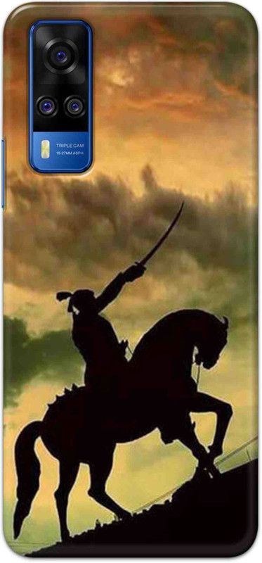 NDCOM Back Cover for Vivo Y51A Chatrapati Printed  (Multicolor, Hard Case, Pack of: 1)