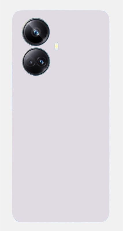 LAMHA Realme 10 Pro Plus Mobile Skin  (Ultra Super White Matte With High Matte Finish.)