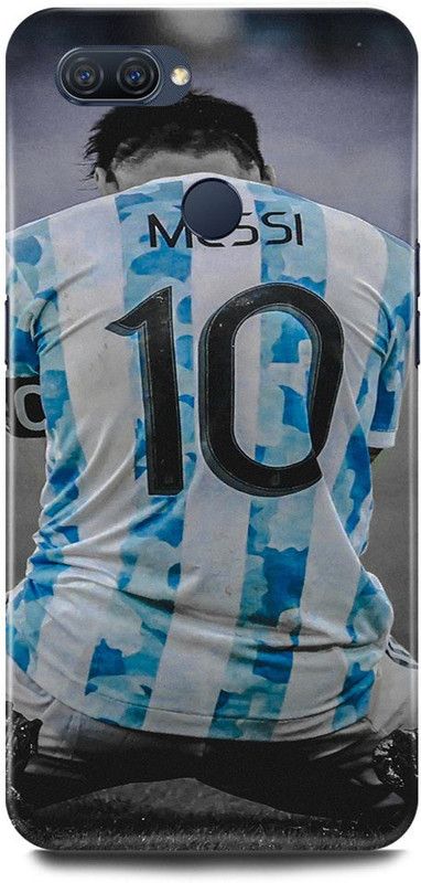 FRONK Back Cover for OPPO A7, CPH1901, LIONEL, MESSI, ARGENTINA, CUP, 10, MESSI  (Blue, Hard Case, Pack of: 1)