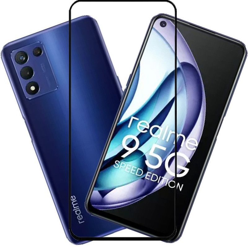KARTRAY Edge To Edge Tempered Glass for Realme 9 5G, Realme 9 5G SE  (Pack of 1)