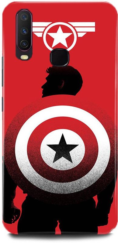 MP ARIES MOBILE COVER Back Cover for Vivo Y15, vivo 1901,Captain,America,Shield,Avenger,Marvel,Shield,Comic,avengers,end,game,  (Multicolor, Hard Case, Pack of: 1)