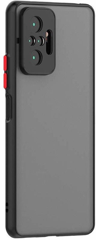 Anny Arsh Enterprises Back Cover for Redmi Note 10 Pro (Black)  (Black, Pack of: 1)
