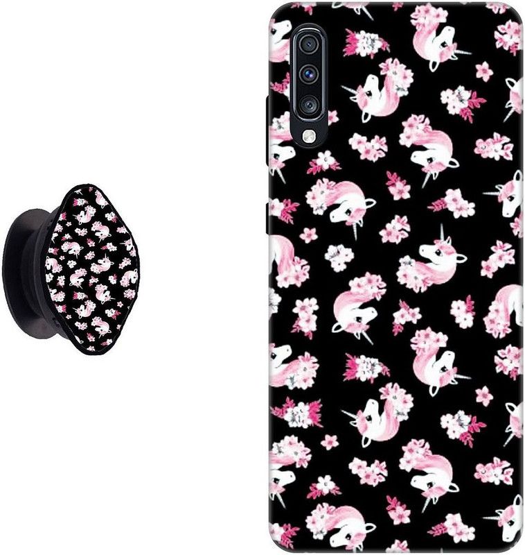 Zappy Back Cover for Samsung Galaxy A70, Samsung Galaxy A70s  (Multicolor, Cases with Holder)