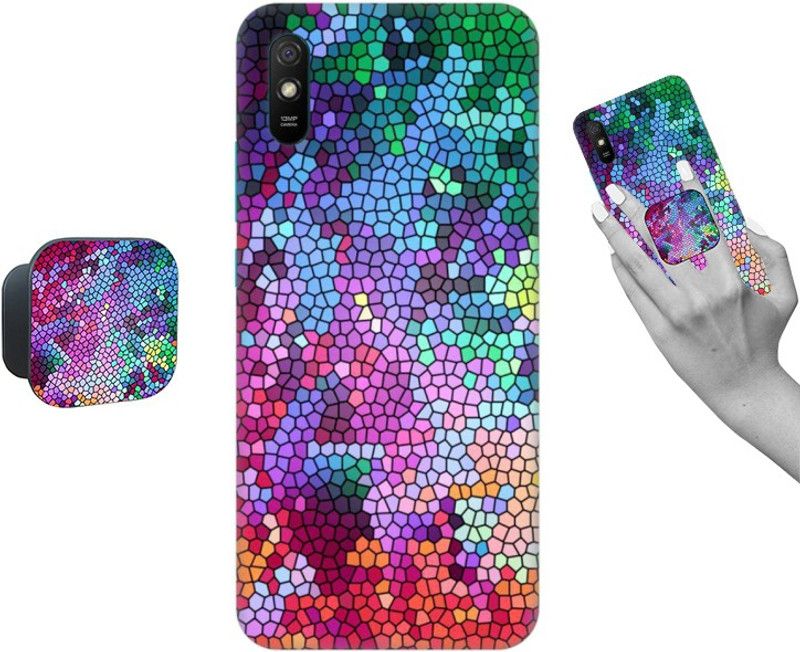 COBIERTAS Back Cover for Mi Redmi 9i  (Multicolor, Cases with Holder)