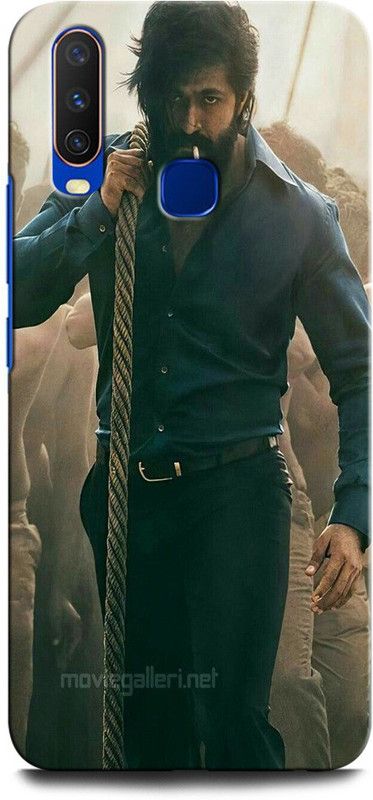 GRAFIQE Back Cover for Vivo Y17 1902 YASH, KGF, ROCKING STAR, TAMIL HERO, TELUGU STAR  (Multicolor, Shock Proof, Pack of: 1)