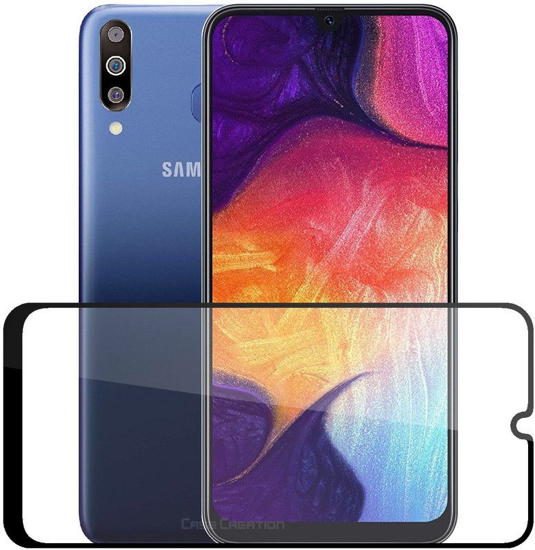 CASE CREATION Edge To Edge Tempered Glass for Vivo Y20i 2020 Toughen Glass Screen Guard  (Pack of 1)