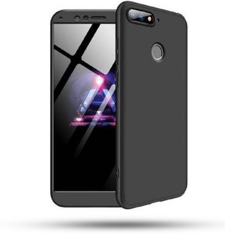 Mobi Socket Back Cover for Honor 7A  (Black, Grip Case, Pack of: 1)