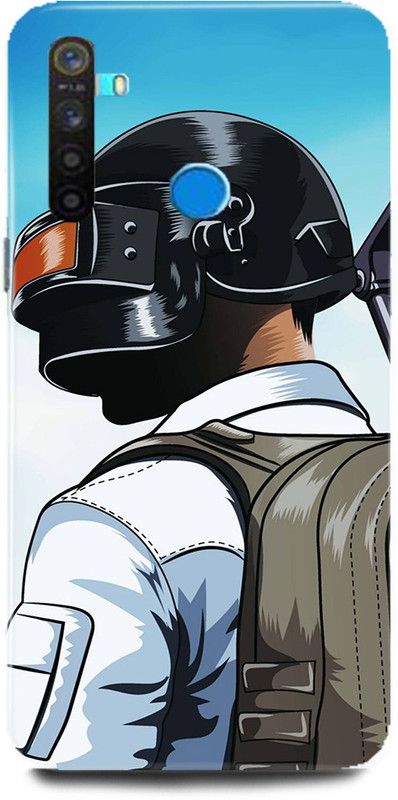 MP ARIES MOBILE COVER Back Cover for Realme 5, RMX1911,PUBG,Game,Pubg,Super,Hero,Battlegrounds,Winner,Winner,Chicken,Dinner,  (Multicolor, Hard Case, Pack of: 1)
