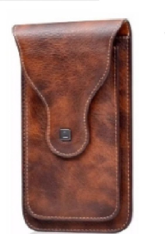 realtech Pouch for Samsung Galaxy J7 Pro  (Brown, Dual Protection, Pack of: 1)