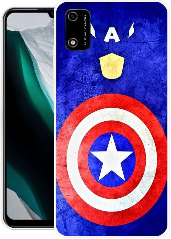 Pinkcity International Back Cover for Itel A23 Pro  (Multicolor, Dual Protection, Silicon, Pack of: 1)