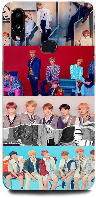 ORBIQE Back Cover for Samsung Galaxy A10s/ BTS, V, JUNGBOOK, JIMIN, JIN, BTS ARMY, SINGER, BOY BAND  (Multicolor, Hard Case)