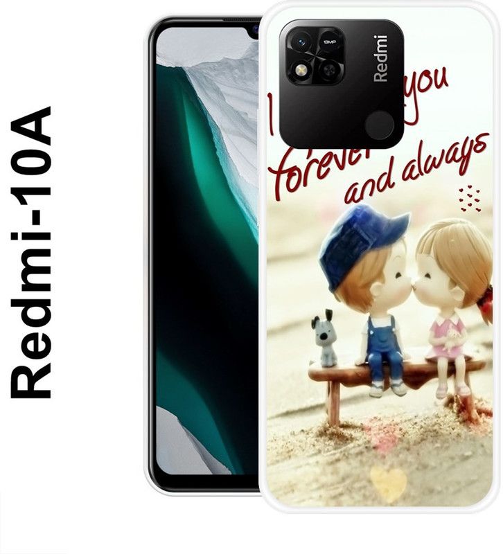 SUPERCASE Back Cover for Redmi 10A  (Multicolor, Silicon)