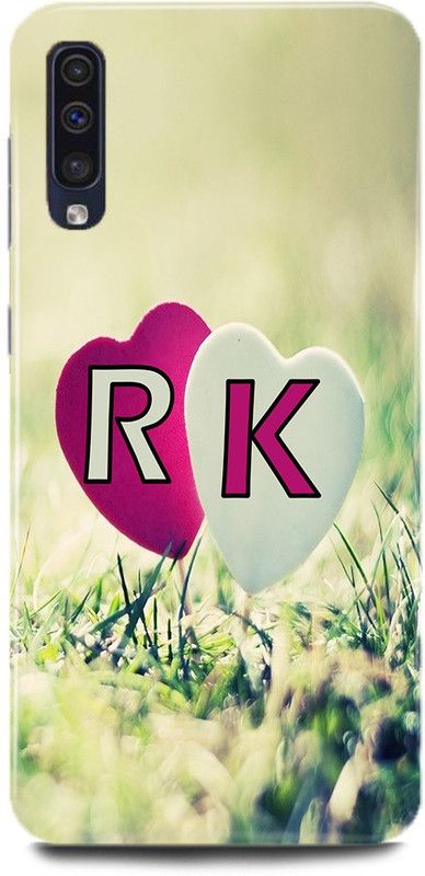 Dimora Back Cover for Mi Redmi A3/MZB7974IN ,R Loves K Name,R Name, K Letter, Alphabet,R Love K NAME  (Multicolor, Hard Case, Pack of: 1)