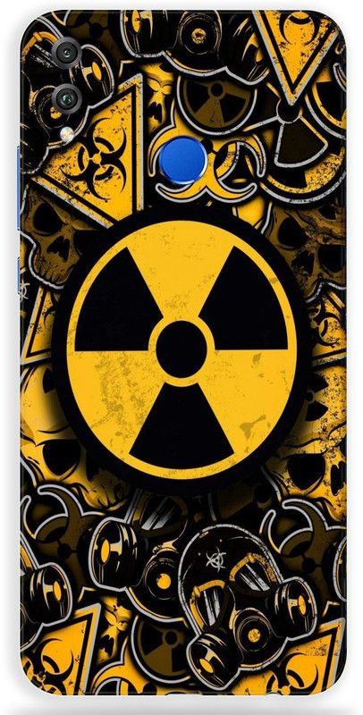 Mclaxa Honor 8X, Honor 8X Mobile Skin  (Radioactive Skin With Super matte finish)