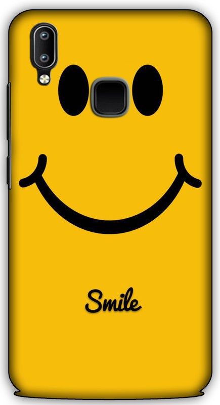 artocus Back Cover for Vivo Y93, Vivo Y93 Smiley Printed Back Cover  (Multicolor, Hard Case, Pack of: 1)