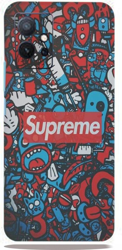 CLAXA Supreme Vivo Iqoo Z6 5g Back Skin Guard, Supreme Mobile Skin  (Supreme Skin With Super matte finish)