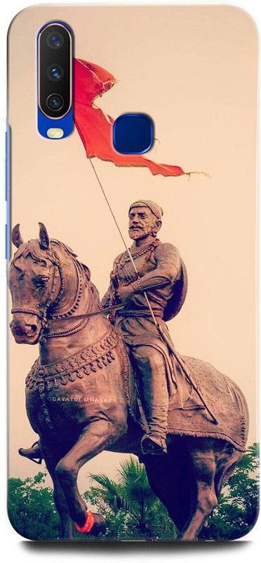 ORBIQE Back Cover for Vivo Y12 1904 SHIVAJI, CHATRAPATI SHIVAJI MAHARAJ, INDIAN KING  (Multicolor, Shock Proof, Pack of: 1)