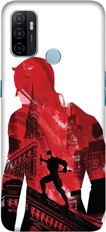 PNBEE Back Cover for Oppo A53, CPH2127, Oppo A53s, CPH2139, CPH2135 - Batman Print  (Multicolor, Hard Case, Pack of: 1)