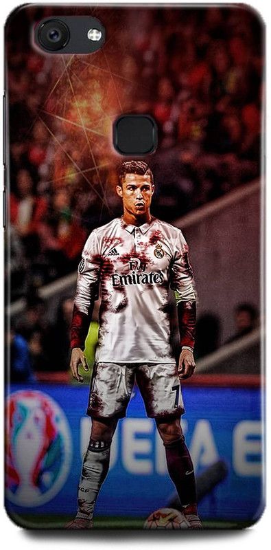 INTELLIZE Back Cover for Vivo V7/1718 ronaldo,Printed  (Multicolor, Shock Proof, Pack of: 1)