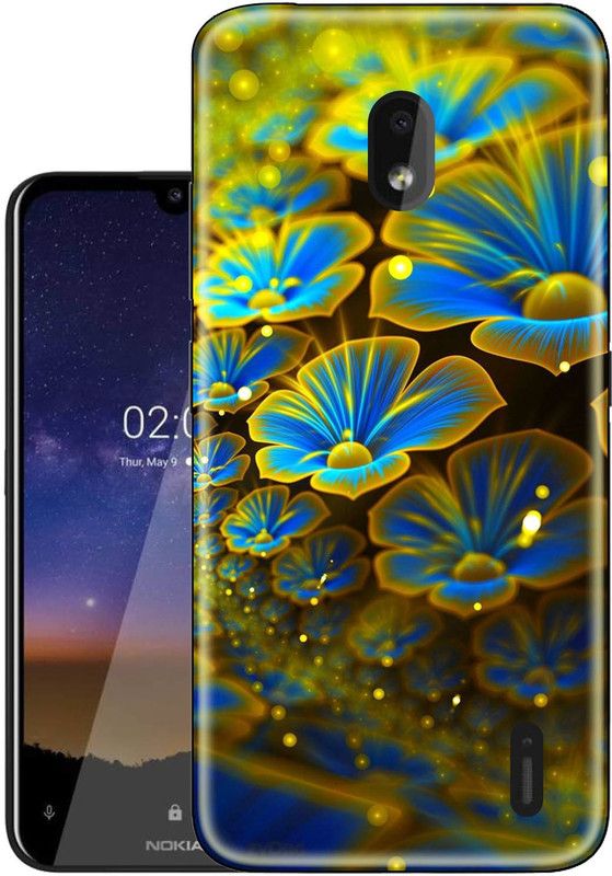 Snazzy Back Cover for Nokia 2.2  (Multicolor, Grip Case, Silicon)