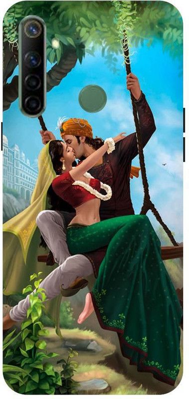 URCHIN Back Cover for Realme5s Radha Krishna, Radha and Krishna, Krishna, Radha, God  (Multicolor, Shock Proof, Pack of: 1)