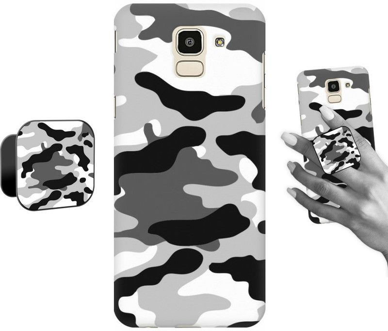 COBIERTAS Back Cover for Samsung Galaxy On6  (Multicolor, Cases with Holder, Pack of: 2)