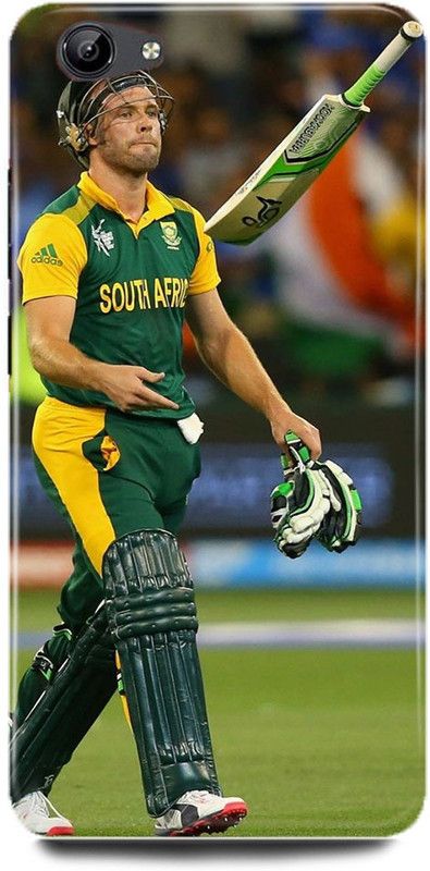 FUGGA Back Cover for vivo Y55S, 1606, ABHRHAM, DE VILLERS 360 RCB, PLAYER  (Green, Hard Case, Pack of: 1)