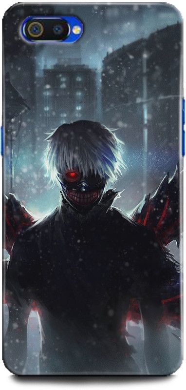 INTELLIZE Back Cover for Realme C2/RMX1945 kaneki-ken,Printed  (Multicolor, Shock Proof, Pack of: 1)
