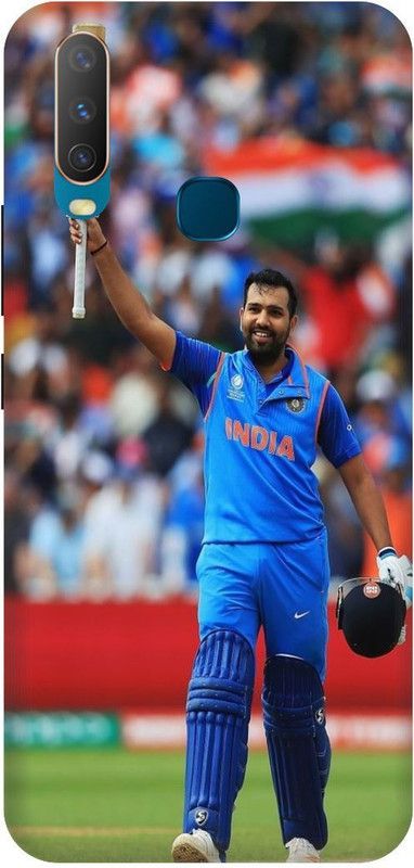 Bluvver Back Cover for Vivo Y12/1904 Printed Rohit Sharma Back Cover  (Multicolor, Waterproof, Pack of: 1)