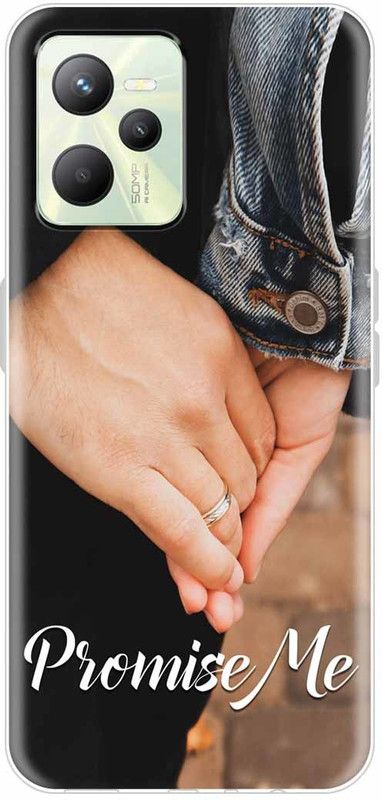 Nainz Back Cover for Realme C35  (Multicolor, Grip Case, Silicon, Pack of: 1)