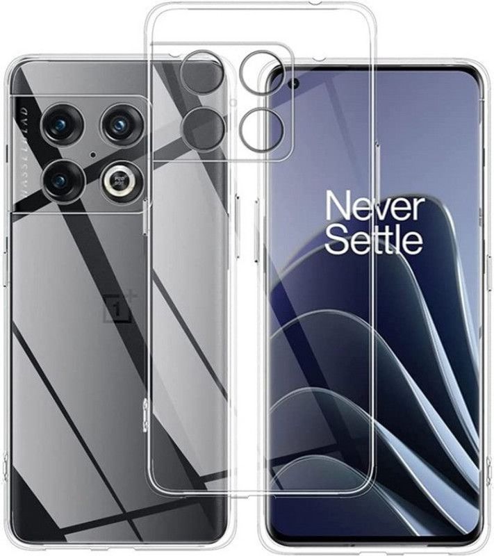 S-Softline Back Cover for OnePlus 10T, Premium Back Best Case  (Transparent, Pack of: 1)
