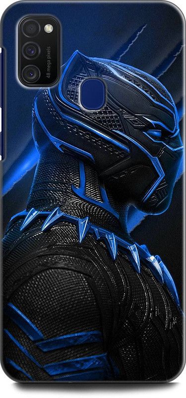 Afterglow Back Cover for SAMSUNG Galaxy M21 BLACK PANTHER, MOVIE, BLACK PANTHER COMICS, BLACK PANTHER, WAKANDA  (Multicolor, Shock Proof, Pack of: 1)