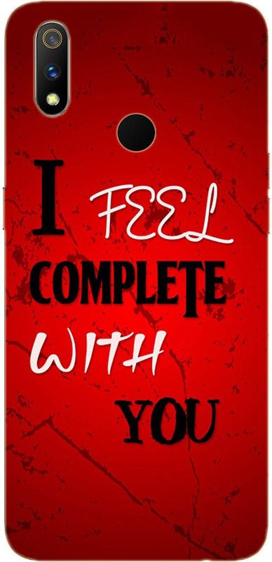 METOO Back Cover for Oppo Realme 3i, Text ,Love ,Sad Design Printed Back Cover Print : 123  (Multicolor, Dual Protection, Silicon)