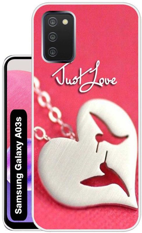 Case Club Back Cover for Samsung Galaxy A03s  (Pink, Grip Case, Silicon, Pack of: 1)