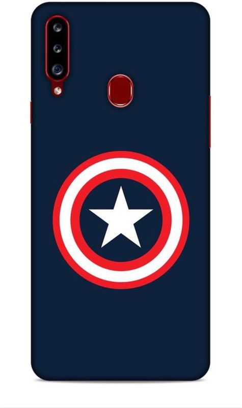 Lucent Crafts Back Cover for Samsung Galaxy A20s  (Blue, 3D Case, Pack of: 1)