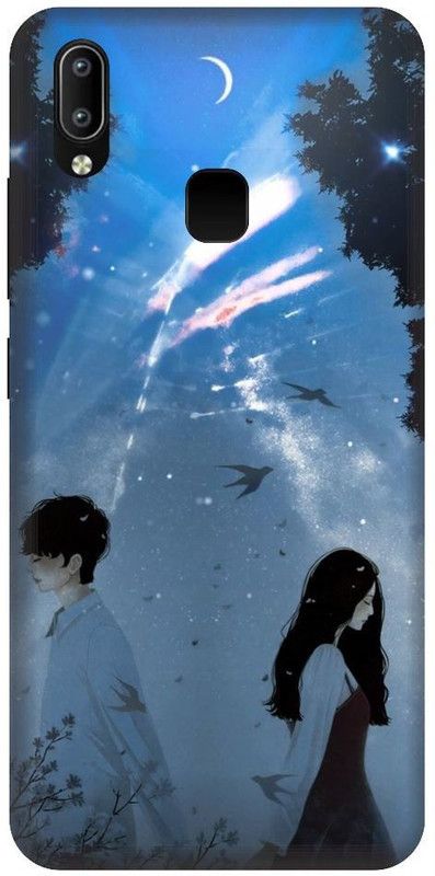 URCHIN Back Cover for Vivo Y95Anime, Love, Couple, Your Name, Anime couple  (Multicolor, Shock Proof, Pack of: 1)
