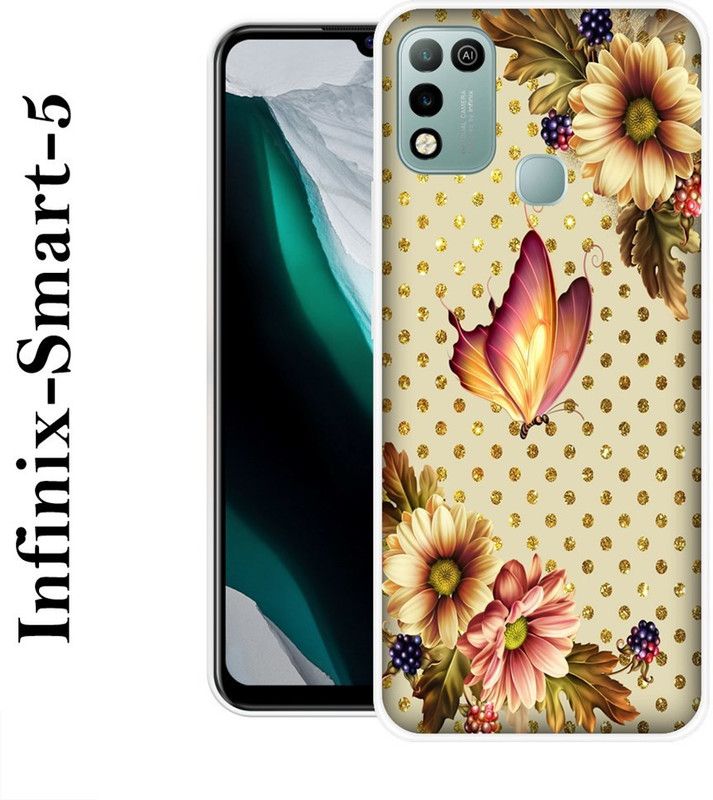 REALKING Back Cover for Infinix Smart 5  (Multicolor, Silicon)